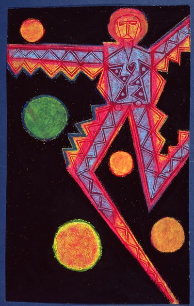 Springende Figuur, 1985 door Peter Davidson